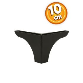 Badem10 10 cm Siyah Baza Ayak Mobilya Kanepe Sehpa Puf Koltuk Ayağı