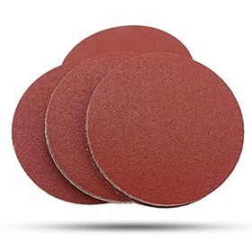 Badem10 100 Adet 115 mm Spiral Avuç Taşlama Jumbo Paket 60 Kum Cırt Zımpara