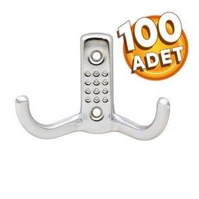 Badem10 100 Adet Portmanto Vestiyer Noktalı Duvar Metal Askı
