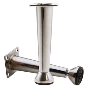 Badem10 12 cm Krom Ayarlanabilir Mobilya Ayağı