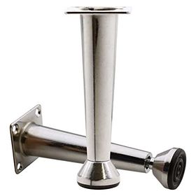 Badem10 12 cm Krom Ayarlanabilir Mobilya Ayağı