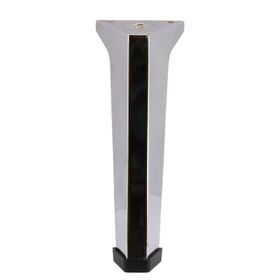 Badem10 12 cm Krom Metal Baza Mobilya Koltuk Kanepe Sehpa Puf Ünite Ayağı