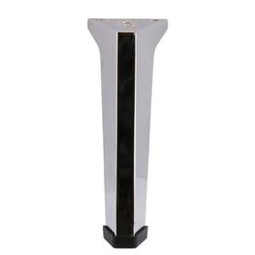 Badem10 12 cm Krom Metal Baza Mobilya Koltuk Kanepe Sehpa Puf Ünite Ayağı