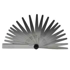 Badem10 13 Yaprak 200 mm 0.05-1.00 mm DW Sentil Filler Feeler Çakısı Boşluk Ölçme