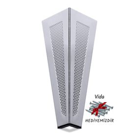 Badem10 14 cm Krom Metal Mobilya Kanepe Koltuk Sehpa Tv Ünitesi Ayağı