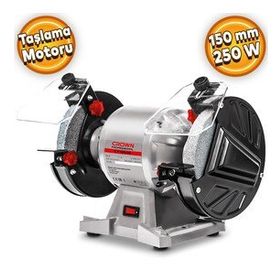 Badem10 150 mm 250 W Crown CT13546 Taşlama Motoru Taşlama Makinesi