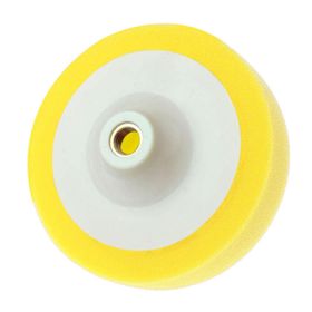 Badem10 150 mm Alman Cilası Zımpara Tabanlı Sarı Yama Pasta Cila Polisaj Süngeri
