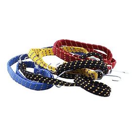 Badem10 20 mm x 90 cm Geniş Kancalı Oto Araç Araba Bagaj Lastiği Bisiklet Sabitleme Yük Taşıma Lastik