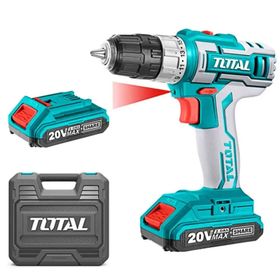 Badem10 20 V Total Li-ion Çift Akülü Vidalama Matkap