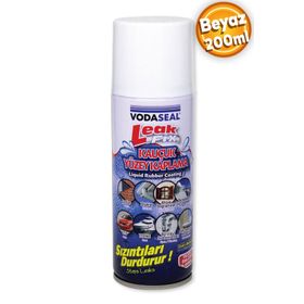 Badem10 200 ml Leak Fix Su Geçirmez Sızdırmaz Sızıntı Önleyici Kauçuk Kaplama İzolayson Beyaz Sprey
