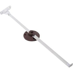 Badem10 23.5 cm Düz Bar Makası Kahverengi Kapak Makası