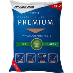 Badem10 25-35 m² 200 gr Adawall Duvar Kağıdı Tutkalı Yapıştırıcısı