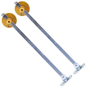 Badem10 25 cm 2 Adet Açık Kahve Metal Açma Kapama Amortisör Piston