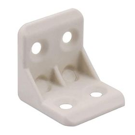 Badem10 25X25X25 mm Krem 10 Adet Mobilya Dolap Köşe Bağlantı Sabitleme L Gönye