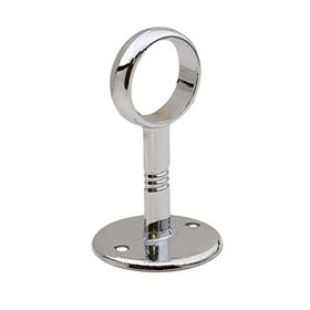 Badem10 2x Askı Flanşı Açık Ağız Daire Dolap Elbise Askı Aparatı Boru Tutucu