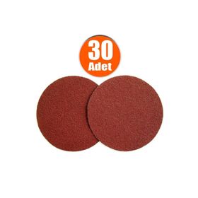 Badem10 30 Adet 115 mm Spiral Avuç Taşlama 320 Kum Cırt Zımpara