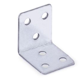 Badem10 35x35x30 mm 10 Adet Mobilya Dolap Köşe Bağlantı Sabitleme L Demir Gönye