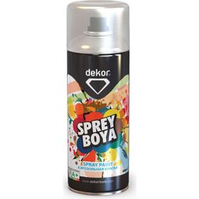Badem10 400 ml Dekor Akrilik Efektli Mat Siyah Sprey Boya