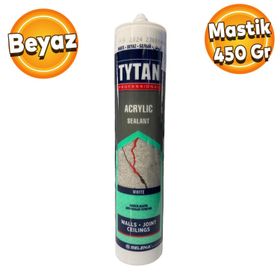 Badem10 450 gr Tytan Genel Amaçlı Beyaz Akrilik Mastik Silikon