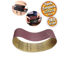 Badem10 53.3x7.5 cm 180 Kum Sonsuz Bant Tank Palet Zımpara