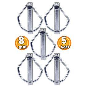 Badem10 5x8 mm Çelik Traktör Pimi