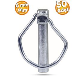 Badem10 6 mm Çelik Traktör Pimi