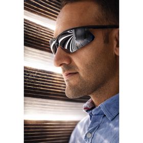 Badem10 600 İş Güvenlik Gözlüğü Antifog Buğulanmaz Koruyucu Çapak Gümüş Gözlük