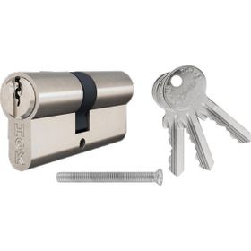 Badem10 68 mm 3 Anahtarlı Hok Dış Kapı Kilit Göbeği Silindir Barel