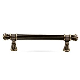 Badem10 Akbatı 128 mm Antik Sarı Metal Çekmece Dolap Kapak Kulbu