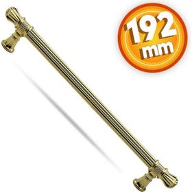 Badem10 Akbatı 192 mm Gold Metal Çekmece Dolap Kapak Kulbu