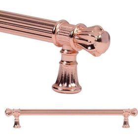 Badem10 Akbatı Gold Rustik Metal 224 mm Çekmece Dolap Kapak Kulbu
