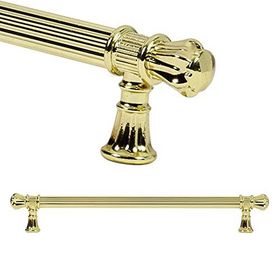 Badem10 Akbatı Gold Rustik Metal 224 mm Çekmece Dolap Kapak Kulbu