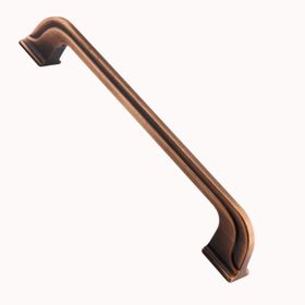 Badem10 Alperen Mobilya Mutfak Çekmece Dolap Kapak Antik 128 mm Bakır Metal Kulp