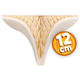 Badem10 Altın Baza Ayak 12 cm Mobilya Kanepe Sehpa Puf Koltuk Ayağı