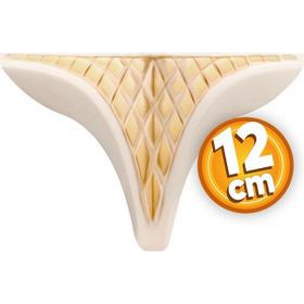Badem10 Altın Baza Ayak 12 cm Mobilya Kanepe Sehpa Puf Koltuk Ayağı