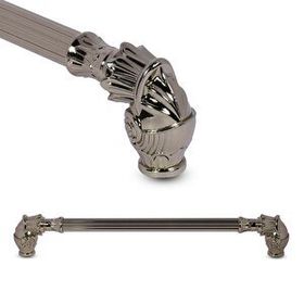 Badem10 Alyans 224 mm Rustik Metal Bronz Çekmece Dolap Kapak Kulbu