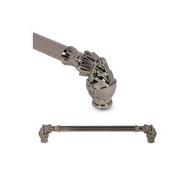 Badem10 Alyans 224 mm Rustik Metal Bronz Çekmece Dolap Kapak Kulbu