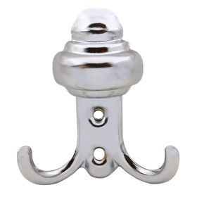 Badem10 As Büyük Sarıklı Krom Metal Vestiyer Duvar Dolap Elbise Askılığı