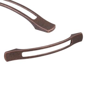 Badem10 Aslı Mobilya Antik Bakır Metal 128 mm Dolap Kapak Çekmece Kulbu