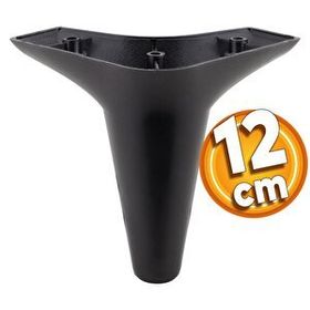 Badem10 Aspen Lüks 12 cm Siyah Mobilya Kanepe Sehpa TV Ünitesi Koltuk Ayağı