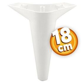 Badem10 Aspen Lüks 18 cm Beyaz Baza Mobilya Kanepe Sehpa TV Ünitesi Koltuk Ayağı