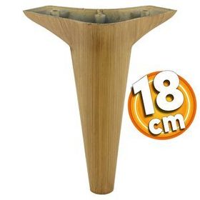 Badem10 Aspen Lüks 18 cm Kahverengi Baza Mobilya Kanepe Sehpa TV Ünitesi Koltuk Ayağı
