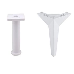 Badem10 Aspen Mobilya Ayağı 12'li Set Robot Süpürge Için Koltuk Kanepe Destek 18 cm Beyaz Baza Ayak