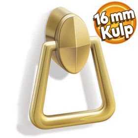 Badem10 Badem Çekmece Mutfak Kapak Dolap 16 mm Gold Sert Plastik Kulp
