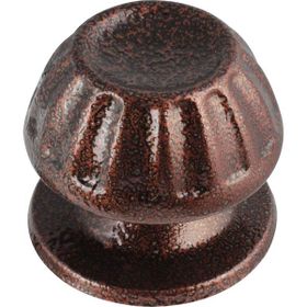 Badem10 Bakır Metal Papatya Kapı Tokmağı