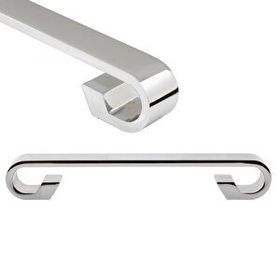 Badem10 Barida Mobilya Krom Metal 128 mm Dolap Kapak Çekmece Kulbu