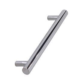 Badem10 Beretta 128 mm Parlak Krom Metal Çekmece Dolap Kapak Kulbu