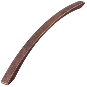Badem10 Berilay Düz Mobilya Mutfak Dolabı Çekmece Dolap Kapak Antik Bakır 224 mm Metal Kulp