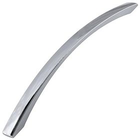 Badem10 Berilay Düz Mobilya Mutfak Dolabı Çekmece Dolap Kapak Krom 224 mm Metal Kulp