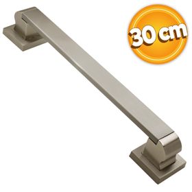 Badem10 Bersel Çekme Kolu Çelik Kapı Kolu Tutma Saten 30 cm Kulp